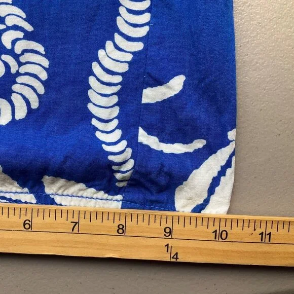 Lilly Pulitzer Schooner Blue Dock Hopper Nautical Palazzo Pippa Pants Wide Leg - Picture 11 of 15